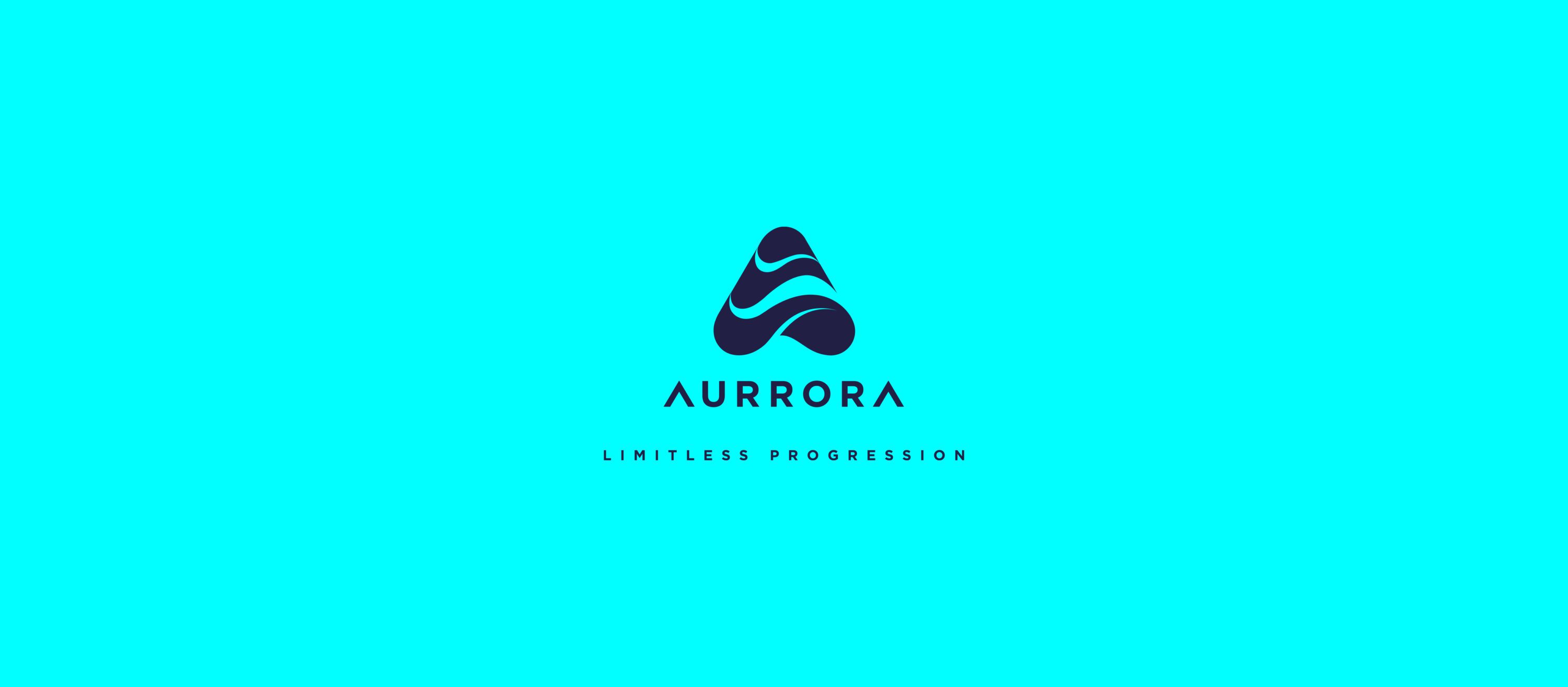 Aurrora logo design - Littlefish Creative