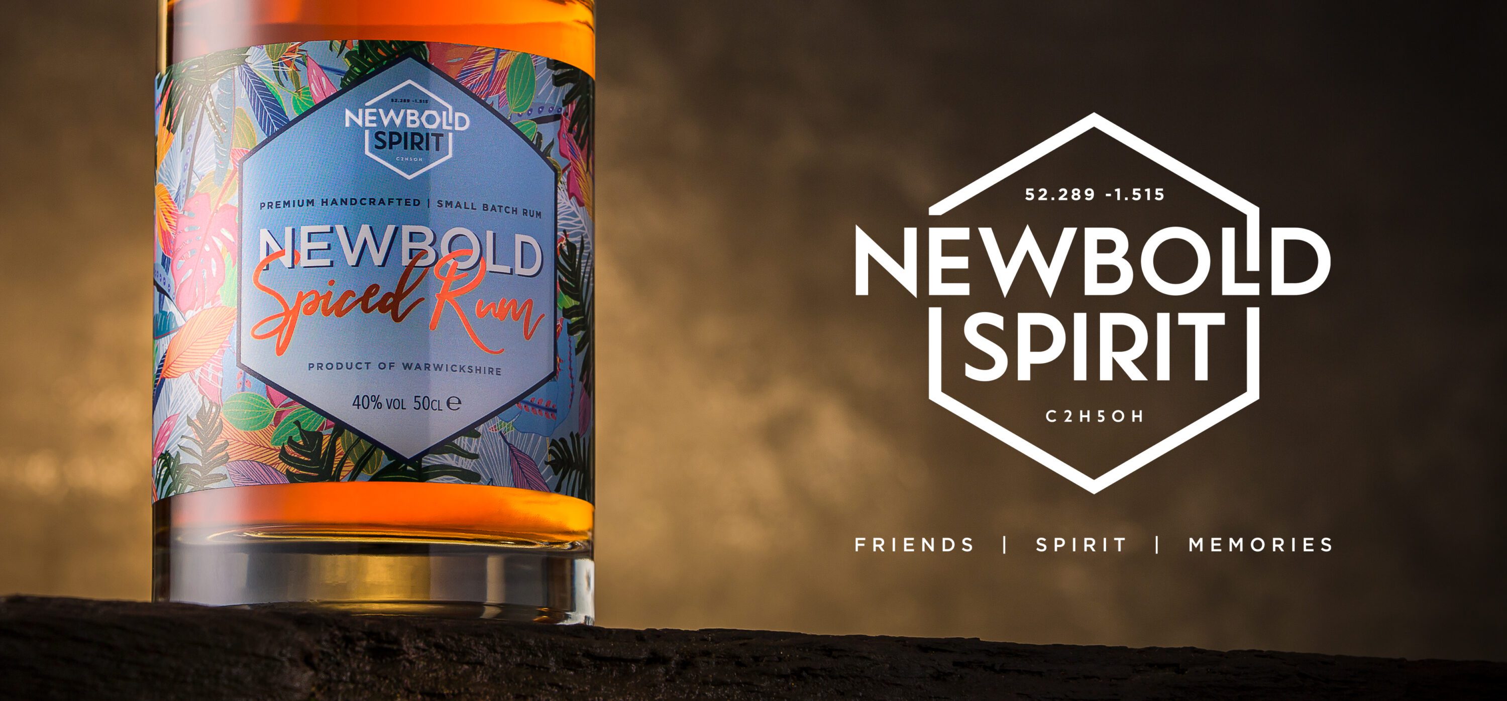 Newbold Spirit label design label design, design agency, leamington spa, graphic design warwickshire, creative agency warwick, littlefish, design agency leamington spa, midlands creative agency