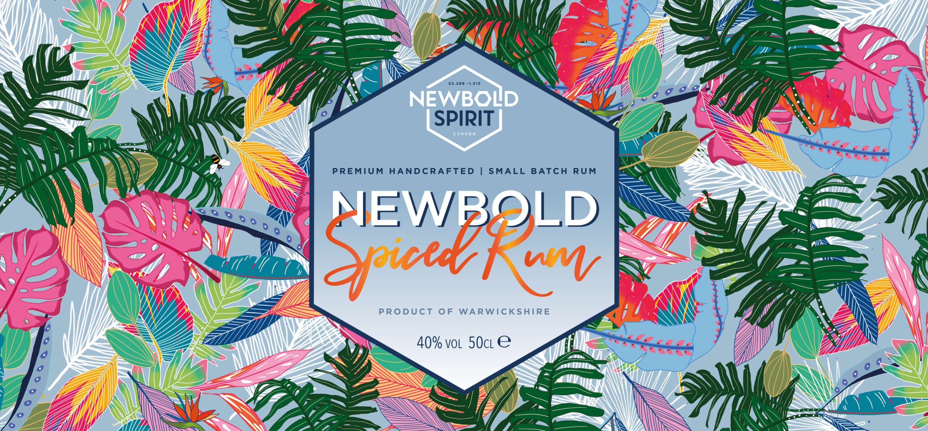 Newbold Spirit branding design