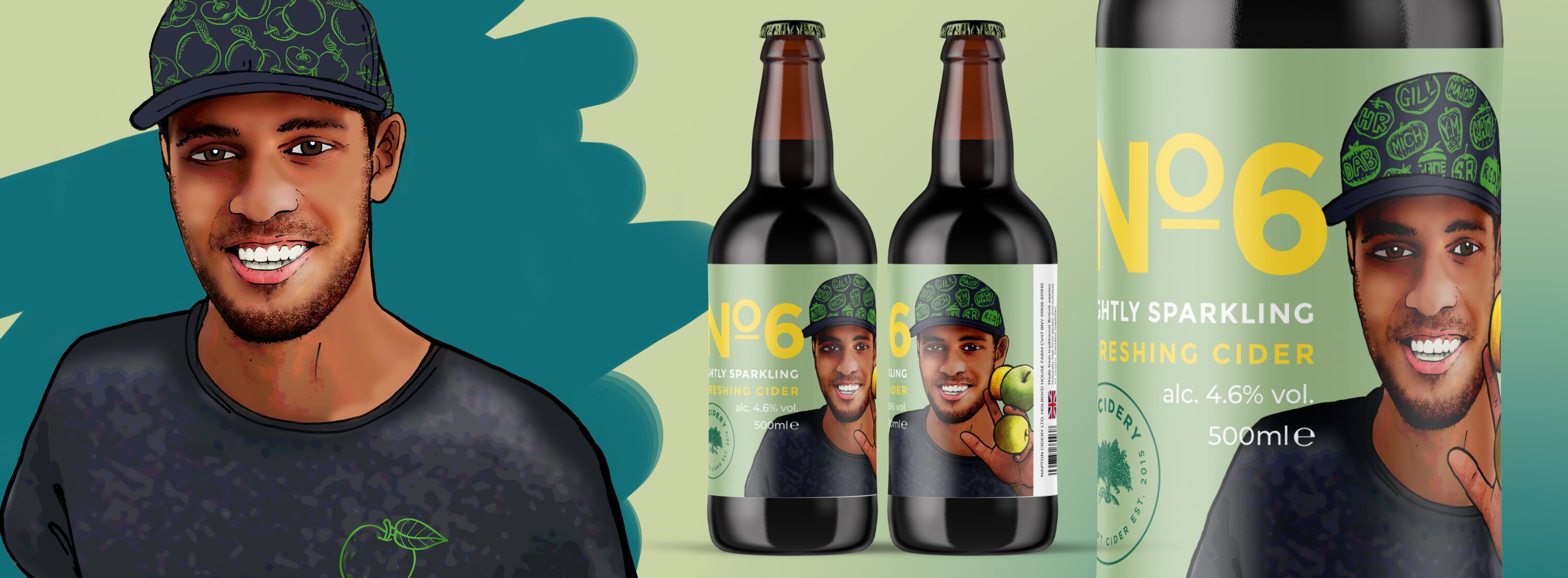 No6 bottles product packaging design, design agency, leamington spa, graphic design warwickshire, creative agency warwick, littlefish, design agency leamington spa, midlands creative agency