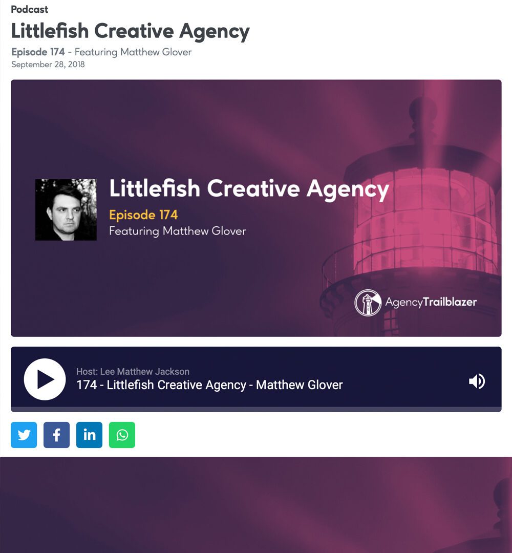 podcast, creative agency, design agency, leamington spa, graphic design warwickshire, creative agency warwick, littlefish, design agency leamington spa, midlands creative agency